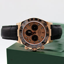 Load image into Gallery viewer, Rolex Daytona ref. 116515 Sundust Dial - Rubber-B strap - Full Set

