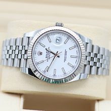 Cargar imagen en el visor de la galería, Rolex Datejust ref. 126334 White Dial Jubilee bracelet - Full Set
