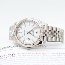 Cargar imagen en el visor de la galería, Rolex Datejust ref. 126334 White Dial Jubilee bracelet - Full Set
