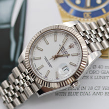 Cargar imagen en el visor de la galería, Rolex Datejust ref. 126334 White Dial Jubilee bracelet - Full Set
