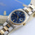 Rolex Datejust ref. 1601 Steel/Gold Bezel - Blue Dial - Oyster bracelet