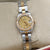Rolex Datejust Lady ref. 69163 - Oyster Bracelet - Champagne Diamonds Dial - Full Set