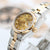 Rolex Datejust Lady ref. 69163 - Oyster Bracelet - Champagne Diamonds Dial - Full Set