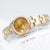 Rolex Datejust Lady ref. 69163 - Oyster Bracelet - Champagne Diamonds Dial - Full Set