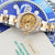 Rolex Datejust Lady ref. 69163 - Oyster Bracelet - Champagne Diamonds Dial - Full Set
