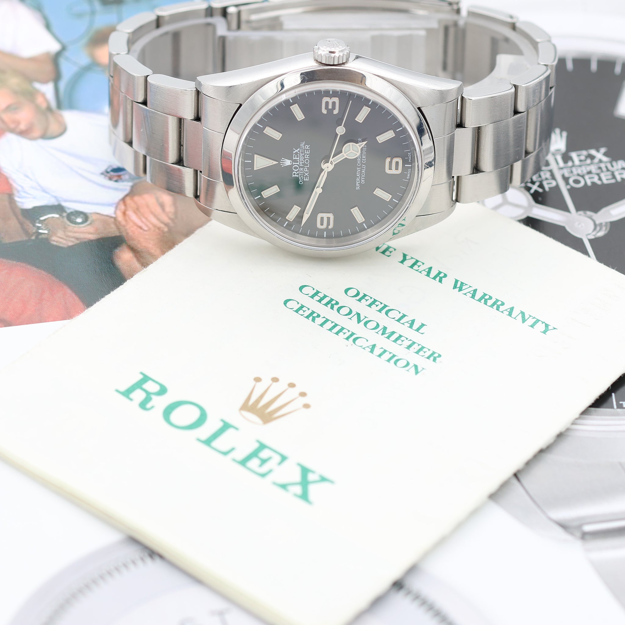 Buy Watch Rolex Explorer 14270 - Full Set – Debonar Watches Sp. z o.o