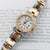 Rolex Datejust Lady Ref. 69173 Stahl/Gold - weiße kleine römische Indizes Zifferblatt - Austernarmband