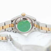 Bild in Galerie-Viewer laden, Rolex Datejust Lady Ref. 69173 Stahl/Gold - weiße kleine römische Indizes Zifferblatt - Austernarmband
