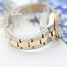 Bild in Galerie-Viewer laden, Rolex Datejust Lady Ref. 69173 Stahl/Gold - weiße kleine römische Indizes Zifferblatt - Austernarmband

