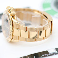 Carica l'immagine nel visualizzatore di Gallery, Rolex Daytona ref. 116528 - 18K Yellow Gold Blue Racing dial - Full Set
