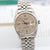 Rolex Datejust ref. 1601 - White Gold Bezel - Silver Linen Dial - Full Set