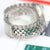 Rolex Datejust ref. 1601 - White Gold Bezel - Silver Linen Dial - Full Set