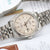 Rolex Datejust ref. 1601 - White Gold Bezel - Silver Linen Dial - Full Set