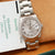 Rolex Datejust ref. 16220 Grey Roman Dial Oyster Bracelet - Full Set