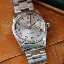 Carica l'immagine nel visualizzatore di Gallery, Rolex Datejust ref. 16220 Grey Roman Dial Oyster Bracelet - Full Set
