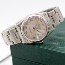 Carica l'immagine nel visualizzatore di Gallery, Rolex Datejust ref. 16220 Grey Roman Dial Oyster Bracelet - Full Set
