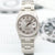 Rolex Datejust ref. 16220 Grey Roman Dial Oyster Bracelet - Full Set
