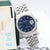 Rolex ref. 16220 Blue Dial Jubilee Bracelet - Full Set