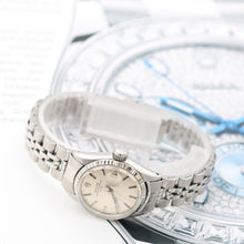 Load image into Gallery viewer, Rolex Oyster Perpetual Lady Date ref. 6517 Silver Dial - Jubilee
