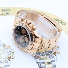 Charger l&#39;image dans la galerie, Rolex Daytona ref. 116505 Rose Gold - Black dial with pink subdials - Full Set
