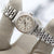 Rolex Lady-Datejust ref. 69174 - SIlver Linen Dial - Jubilee bracelet
