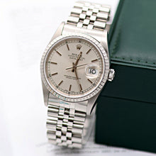 Load image into Gallery viewer, Rolex Datejust 36 ref. 16220 Silver Dial (Circle hours dial) - Jubilee - Full Set
