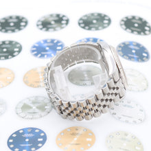 Charger l&#39;image dans la galerie, Rolex Datejust ref. 116234 Silver Computer Diamonds Dial - Jubilee Bracelet
