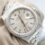 Rolex Datejust 36 ref. 16220 Silver Dial (Circle hours dial) - Jubilee - Full Set