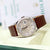 Rolex Day-Date ref. 118239 Silver Diamond Dial Leather Strap -Full set