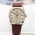 Rolex Day-Date ref. 118239 Silver Diamond Dial Leather Strap -Full set