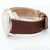 Rolex Day-Date ref. 118239 Silver Diamond Dial Leather Strap -Full set