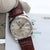 Rolex Day-Date ref. 118239 Silver Diamond Dial Leather Strap -Full set