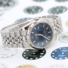 Load image into Gallery viewer, Rolex Datejust ref. 116234 Blue Soleil Circle Hours Dial - Jubilee - Full Set
