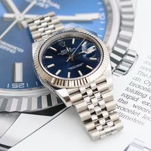 Load image into Gallery viewer, Rolex Datejust ref. 126334 Blue Dial Jubilee bracelet - Full Set
