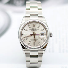 Załaduj obraz do przeglądarki galerii, Rolex Datejust 36 126200 Silver Dial Oyster bracelet
