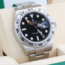 Bild in Galerie-Viewer laden, Rolex Explorer II Ref. 216570 Schwarzes Zifferblatt
