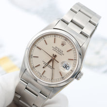 Charger l&#39;image dans la galerie, Rolex Datejust ref. 16200 Silver Dial Oyster Bracelet
