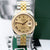 Rolex Datejust ref. 116203 Champagne Roman Dial Jubilee - Full Set