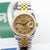 Rolex Datejust ref. 116203 Champagne Roman Dial Jubilee - Full Set