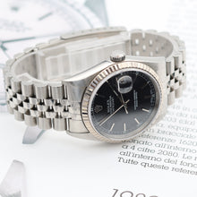 Load image into Gallery viewer, Rolex Datejust 36 ref. 16234 Black (Circle) Dial - Full Set
