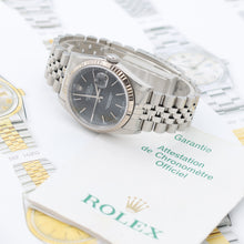 Load image into Gallery viewer, Rolex Datejust 36 ref. 16234 Black (Circle) Dial - Full Set

