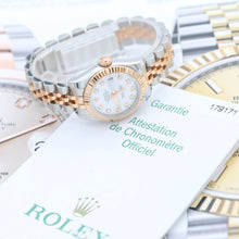 Charger l&#39;image dans la galerie, Rolex Lady Datejust ref. 179171 White Diamonds - Full set
