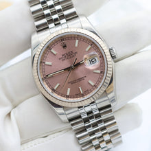 Cargar imagen en el visor de la galería, Rolex Datejust ref. 116234 Pink Dial - Jubilee
