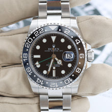 Bild in Galerie-Viewer laden, Rolex GMT Master II Ref. 116710LN - Voller Satz
