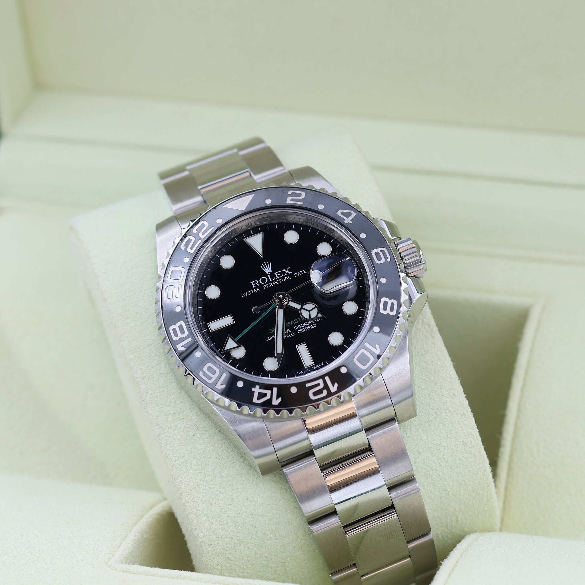 Rolex GMT Master II ref. 116710LN - Full Set – Debonar Watches Sp 