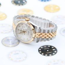 Charger l&#39;image dans la galerie, Rolex Datejust ref. 116233 Silver Diamonds Millennary Dial - Jubilee - Full Set
