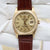 Rolex Day-Date ref. 18038 Champagne Dial - Leather strap