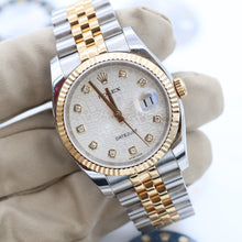 Charger l&#39;image dans la galerie, Rolex Datejust ref. 116233 Silver Diamonds Millennary Dial - Jubilee - Full Set
