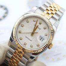 Charger l&#39;image dans la galerie, Rolex Datejust ref. 116233 Silver Diamonds Millennary Dial - Jubilee - Full Set
