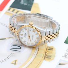 Load image into Gallery viewer, Rolex Datejust ref. 16013 -Steel/Gold - White Roman Dial
